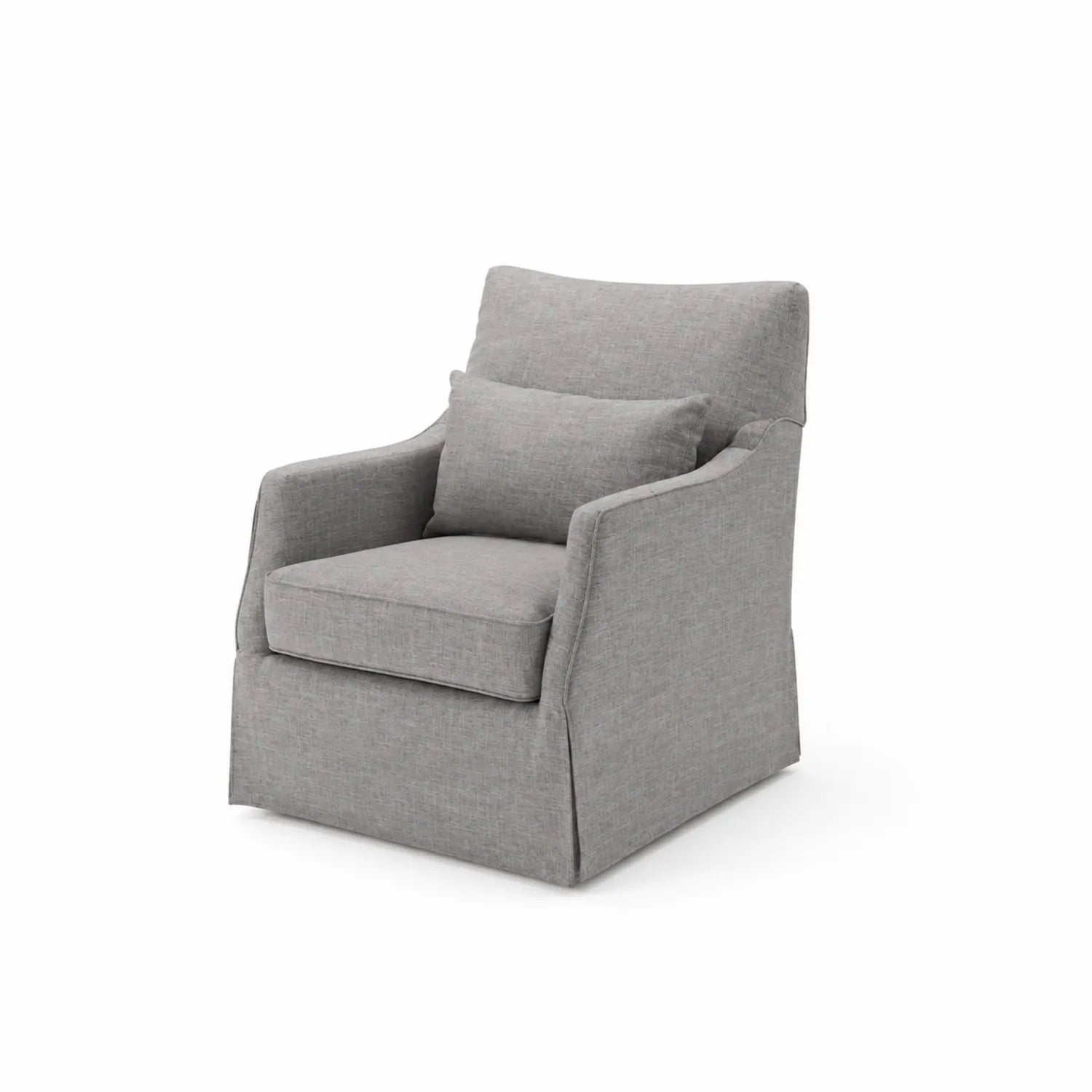 Sillón de Tela de Poliéster Gris